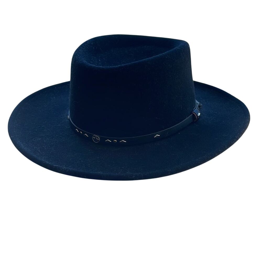 Renegade Headwear Packable Black Lite Felt Wool Hat